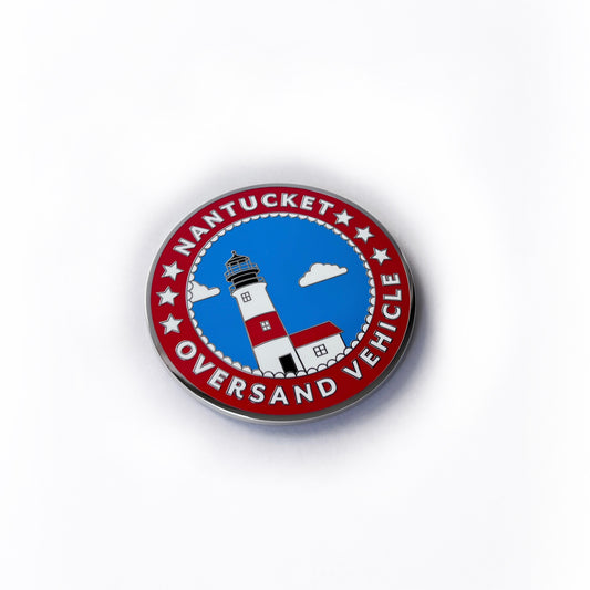 Nantucket Oversand Vehicle - Enamel Car Grille Badge