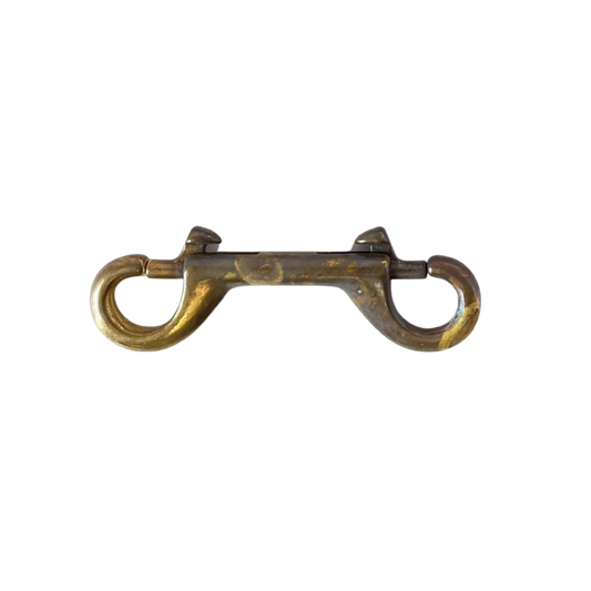 Vintage brass Flag Connector