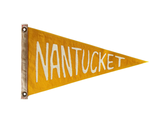 Nantucket Pennant - Yellow